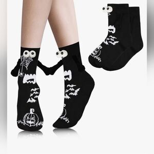 Black Halloween Socks